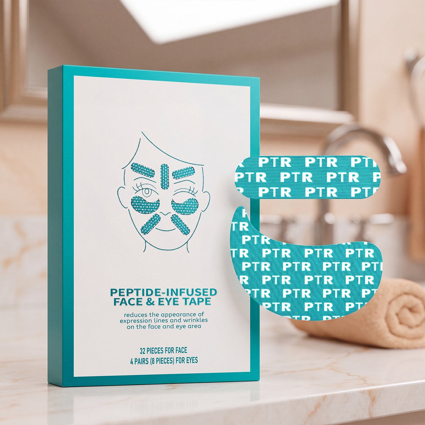 Marivei® Révéler Peptide Face & Eye Tape
