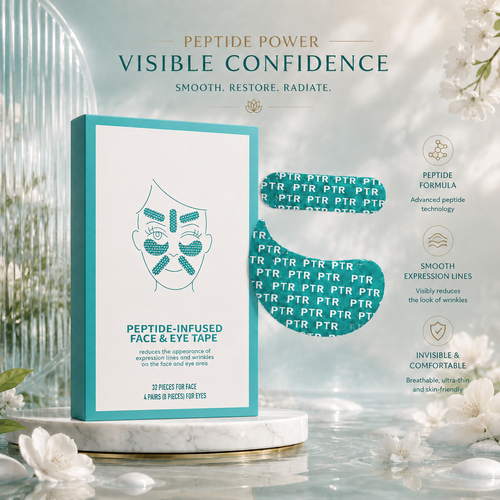 Marivei® Révéler Peptide Face & Eye Tape