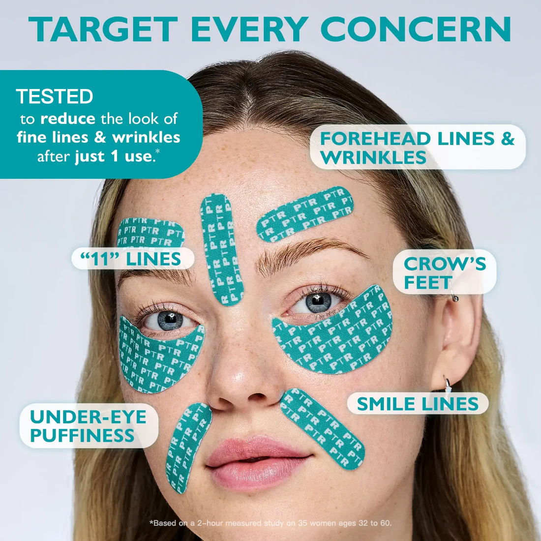 Marivei® Révéler Peptide Face & Eye Tape